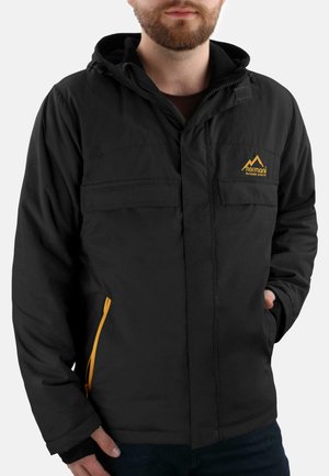 WINDBREAKER TUULI - Outdoorjacke - schwarz orange
