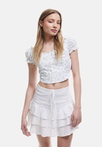 Koton CROP - Bluse - blue