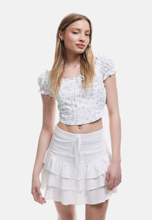 Koton CROP - Bluse - blue