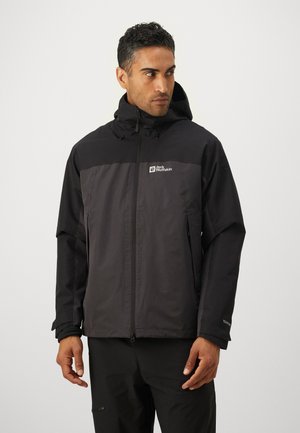 Jack Wolfskin WILD PLACES 3IN1 - Hardshell jacket - phantom