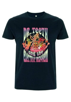 MUPPETS DR TEETH BAND UNISEX - Print T-shirt - navy blue