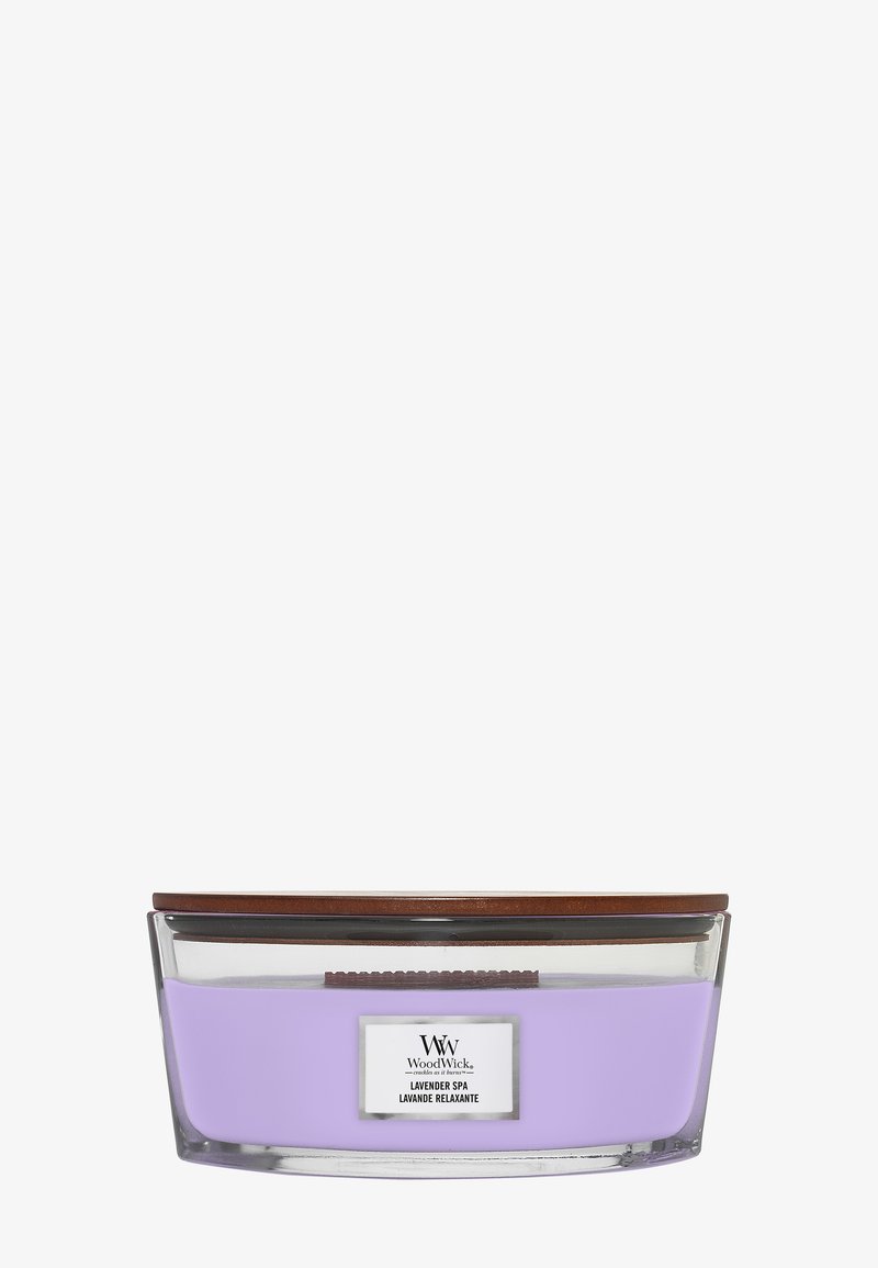 Woodwick ELLIPSE JAR LAVENDER SPA - Duftkerze - violet