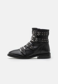 Bronx Cowboy- / Bikerstövletter - black