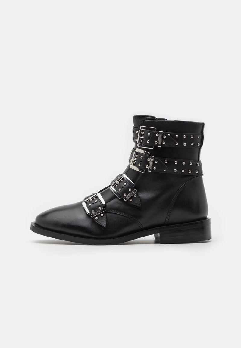 Bronx Cowboy- / Bikerstövletter - black