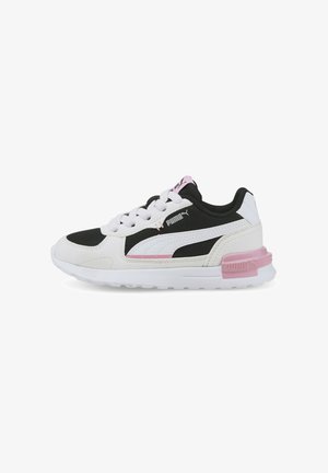 GRAVITON - Sneakers basse - white- black-prism pink