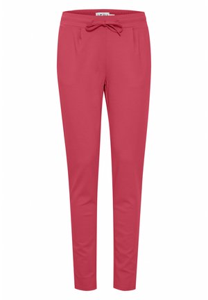 ICHI ICHI IHKATE - Tracksuit bottoms - raspberry wine