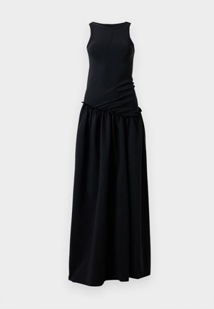 TANK GOWN - Vestito lungo - black