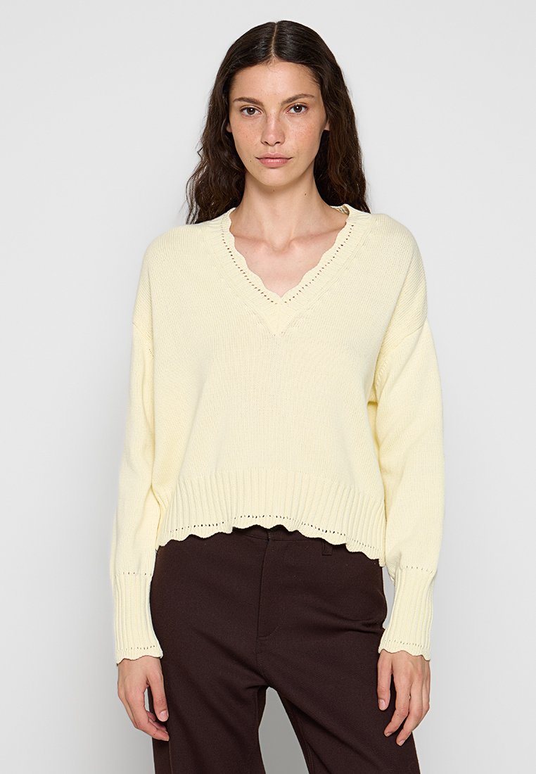 TWINSET Trui lichtgeel