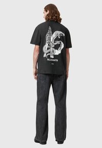 AllSaints Majica kratkih rukava s printom - black