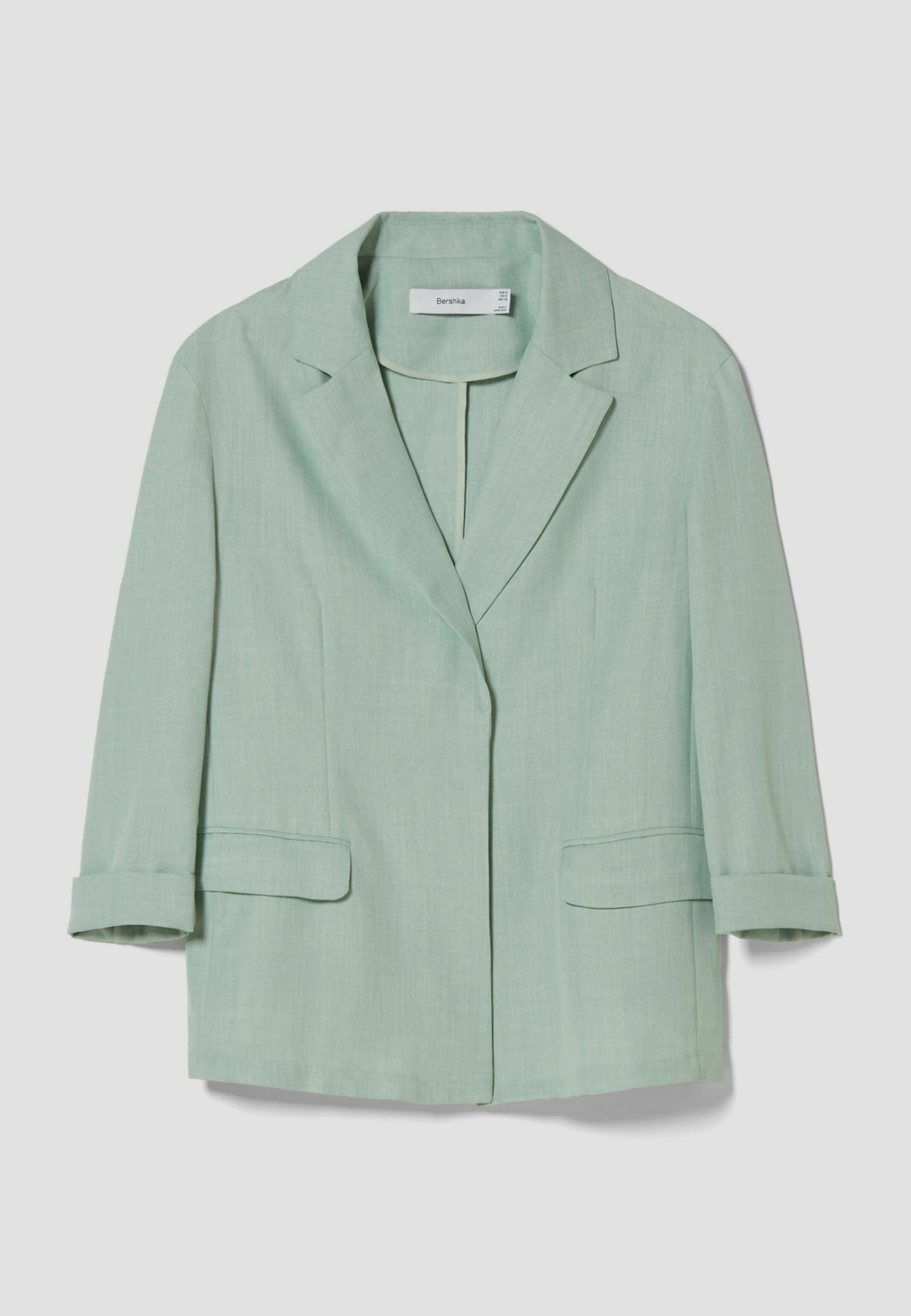 Bershka Blazer - green/groen - Zalando.nl