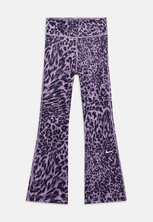 Nike Performance, ONE TIGHT FLARE UNISEX - Клин - violet star/white