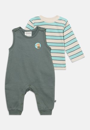 Jacky Baby, LAUFHOSE LANGARMSHIRT WOODPACKER SET  - Блуза с дълги ръкави - dark green