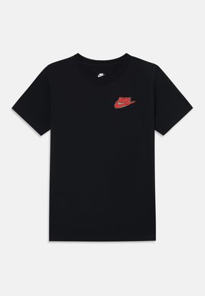TEE BOXY SPORT UNISEX - Tričko s potlačou - black