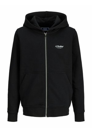 Mikina so zipsom - black