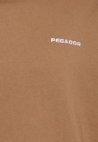 Pegador LOGO OVERSIZED  - Sweatshirt com capuz - washed mushroom