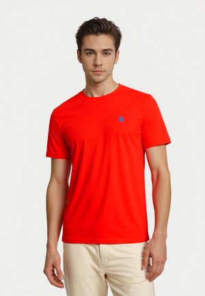 U.S. Polo Assn. KURZARM - T-Shirt basic - rot