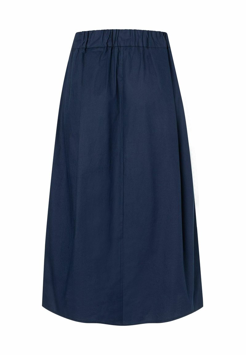 Mini-jupe More & More Taille 40 - Couleur Bleu/brun/jaune Primevère, Style Décontracté