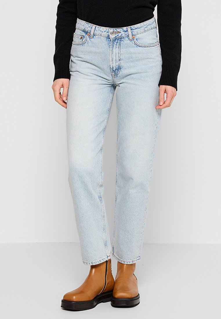 Samsøe Samsøe Straight leg jeans lichtblauw