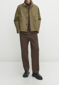 Massimo Dutti Giacca leggera - khaki