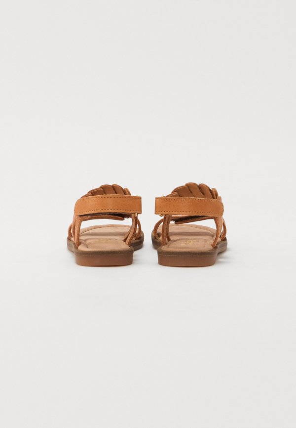 CILLE - Sandals - cognac4