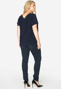 YOEK T-shirts basic - navy