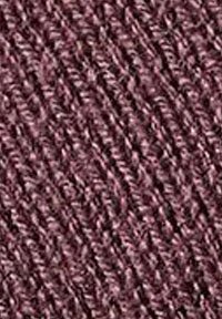 Knitted fabric in a rich mauve color, featuring a textured pattern with diagonal ribbing and subtle sheen. Durable and flexible material.