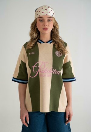 PROHIBITED, Camiseta estampada - green cream