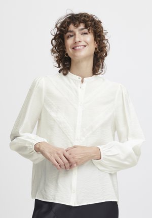 b.young BYILANO - Camicia - off white