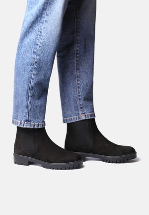 CARLA - Bottines à plateau - negre