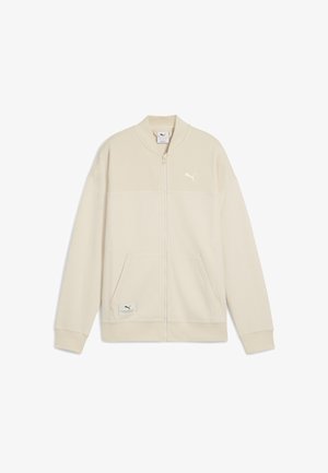RELAXED FULL ZIP JACKET - Bluză de molton cu fermoar - alpine snow