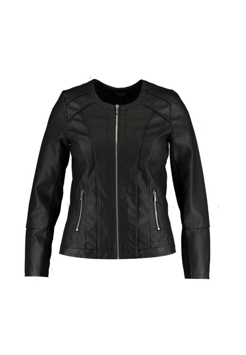 JACK Imitatieleren jas black JACK Imitatieleren jas black