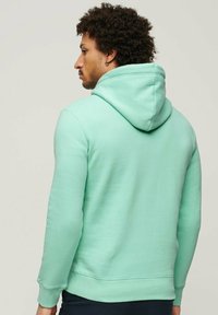 Superdry & Co ESSENTIAL LOGO  - Felpa con cappuccio - spearmint light green