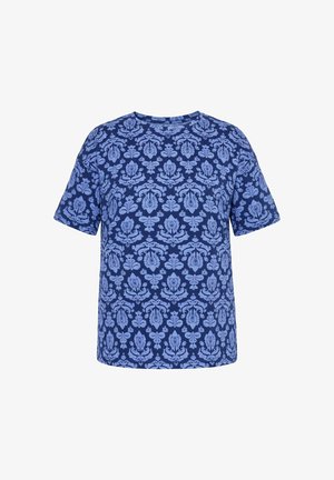 Studio Untold, T-SHIRT, OVERSIZE SHAPE, PAISLEYS - T-shirt con stampa - navy