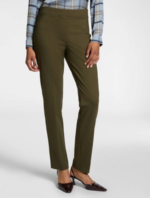 SLIM  - Stoffhose - verde militare