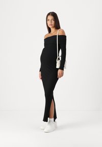 ONLY MATERNITY OLMESMERALDA DRESS - Haljina od žerseja - black