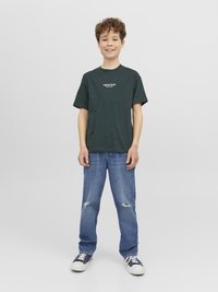 Jack & Jones Junior JORVESTERBRO SS CREW NECK NOOS - Tričko s potlačou - magical forest