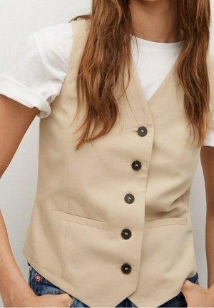 Veste sans manches - beige