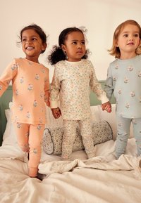 Next FLORAL 3 PACK-REGULAR FIT SET - Pidžaamakomplekt - blue  peach  cream ditsy