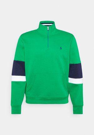 DOUBLE-KNIT MESH SWEATSHIRT - Sweatshirt - cruise green