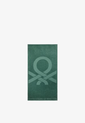 United Colors of Benetton, JACQUARD BEACH TOWEL, SIZE 95 X 170 CM... UNISEX - Serviette de plage - green
