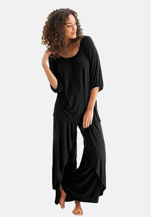 SET - Nachtwäsche Set - schwarz