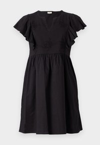 JDYMADDOX FRILL DRESS - Vestido informal - black