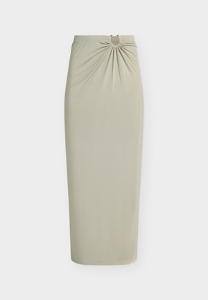 Good American, MAXI SKIRT - Jupe crayon - mushroom