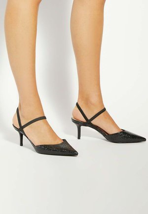 WIDE FIT CLASSICAL - Classic heels - black