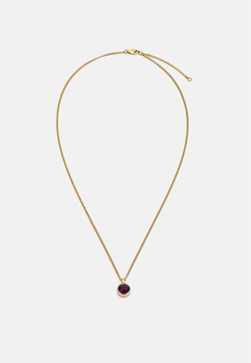 Dyrberg/Kern ETTE Necklace goldcoloured/lilac/goldcoloured