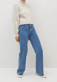 Mango Pullover - light grey