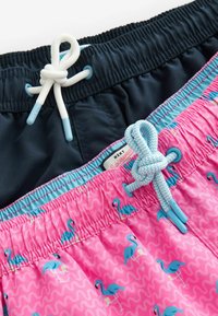 Next 2 PACK  REGULAR FIT - Fürdőnadrág - pink flamingo navy