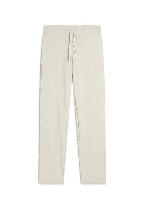 REGULAR FIT FRENCH JOGGERS WITH SIDE LOGO - Pantalon de survêtement - white