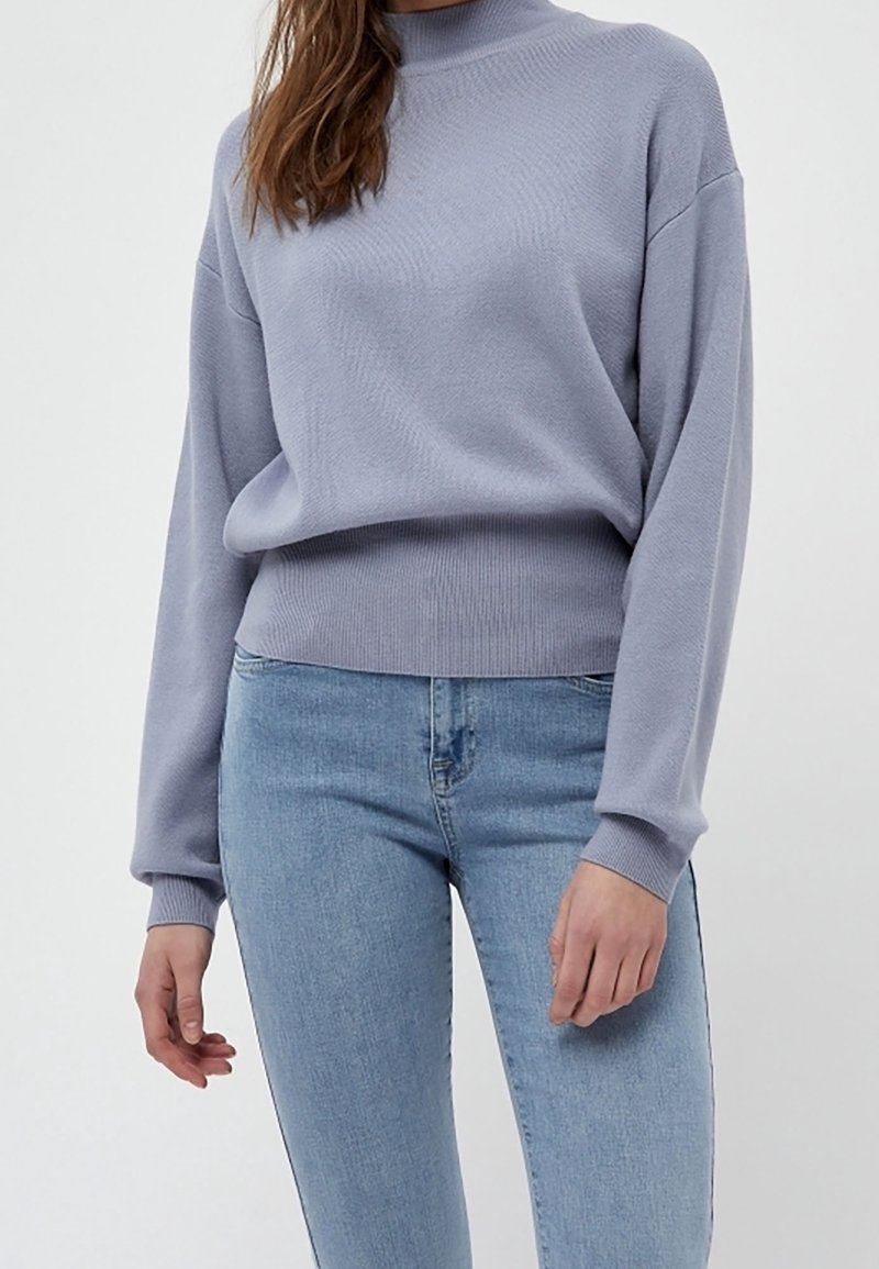 Minus Stickad tröja - blue