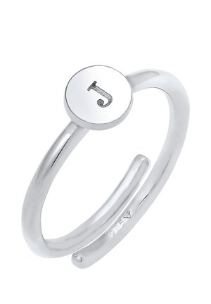 Elli LETTER J - Ring - silver-coloured